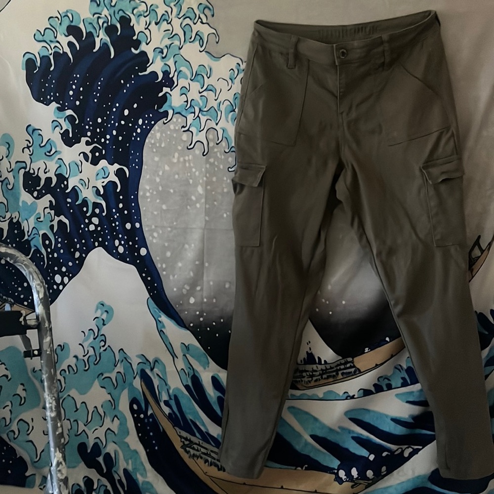Geeen cargo pants
